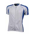 t shirt sport cycliste personnalisable blanc  royal