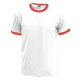 tee shirt sport imprime blanc  rouge