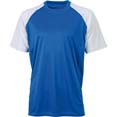 tee shirts publicitaires pour sports bleu  blanc