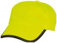 textile sport publicitaire casquette securite pub jaune 